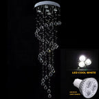 Modern Spherical Crystal Contemporary Chandelier
