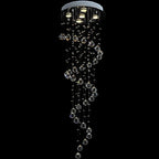 Modern Spherical Crystal Contemporary Chandelier