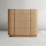 Mullhaven Modern Cabinet 5 Drawers Dresser 49