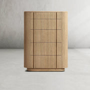Mullhaven Modern Cabinet 5 Drawer Narrow Dresser 37
