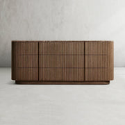 Mullhaven Modern Stone 6-Drawer Dresser 71