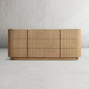 Mullhaven Modern Stone 6-Drawer Dresser 71