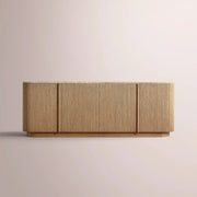 Ethoria Emperador Sideboard — NATURAL OAK-GOLD MARBLE / 84