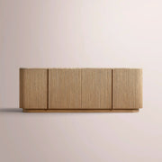 Ethoria Emperador Sideboard — NATURAL OAK-GOLD MARBLE / 72