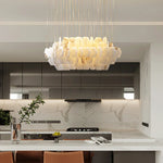 Natural Alabaster Chandelier — image 3