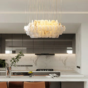 Natural Alabaster Chandelier — image 3