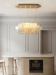 Natural Alabaster Chandelier — image 10