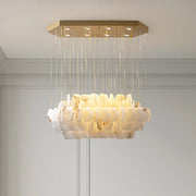 Natural Alabaster Chandelier — image 5
