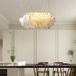 Natural Alabaster Chandelier — image 4