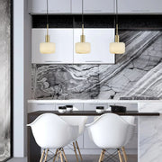 Natural Alabaster Small Pendant Light — image 6