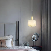 Natural Alabaster Small Pendant Light — image 8