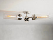 Andreas 3 Lights Glass Flushmount