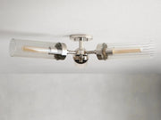 Andreas 3 Lights Glass Flushmount