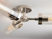 Andreas 3 Lights Glass Flushmount