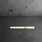 Organic Alabaster Linear Pendant Light — image 16
