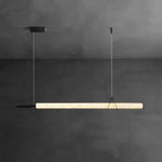 Organic Alabaster Linear Pendant Light — image 15