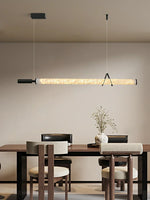 Organic Alabaster Linear Pendant Light — image 4