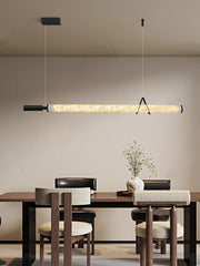 Organic Alabaster Linear Pendant Light — image 4