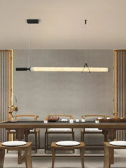 Organic Alabaster Linear Pendant Light — image 11