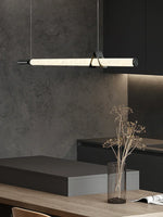Organic Alabaster Linear Pendant Light — image 6