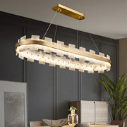 Oval Anita Alabaster Chandelier — image 3