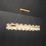 Oval Anita Alabaster Chandelier — image 12