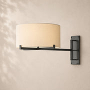Paurenne Fabric Shade Wall Sconce 15