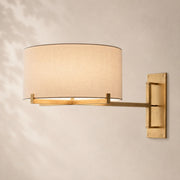 Paurenne Fabric Shade Wall Sconce 15