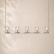 Paurenne Glass Linear Chandelier 49