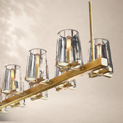 Paurenne Glass Linear Chandelier 49