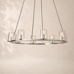 Paurenne Glass Round Chandelier 36