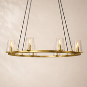 Paurenne Glass Round Chandelier 36