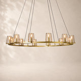 Paurenne Glass Round Chandelier 48