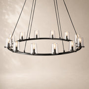 Paurenne Glass Round Chandelier 48
