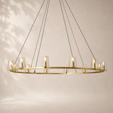 Paurenne Glass Round Chandelier 60