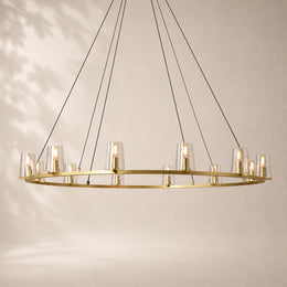 Paurenne Glass Round Chandelier 60
