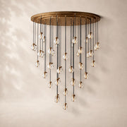 Perlina Glass Round Chandelier 22