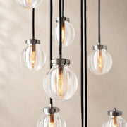 Perlina Glass Round Chandelier 22