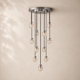 Perlina Glass Round Chandelier 22