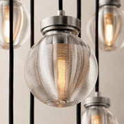 Perlina Glass Round Chandelier 48