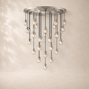 Perlina Glass Round Chandelier 48