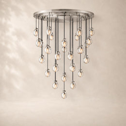 Perlina Glass Round Chandelier 48