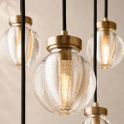 Perlina Glass Round Chandelier 60