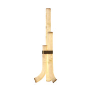Piped Alabaster Floor Lamp — image 1