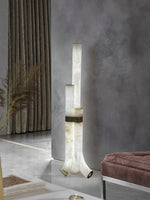 Piped Alabaster Floor Lamp — image 13