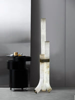 Piped Alabaster Floor Lamp — image 8