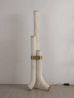 Piped Alabaster Floor Lamp — image 19