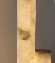 Piped Alabaster Floor Lamp — image 20