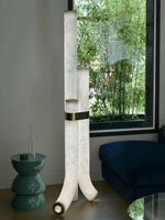 Piped Alabaster Floor Lamp — image 16
