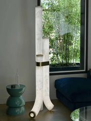 Piped Alabaster Floor Lamp — image 16